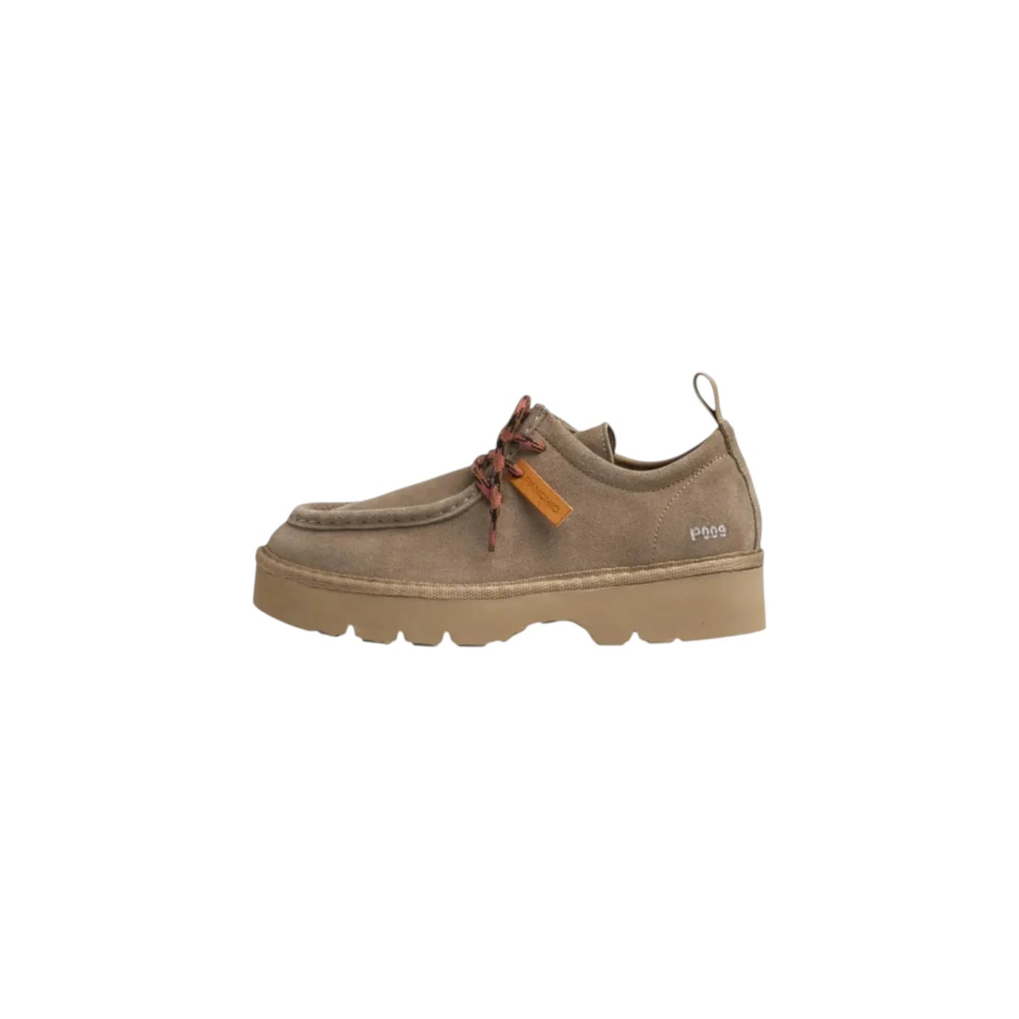 Panchic Lace-up shoe suede microfibre lining