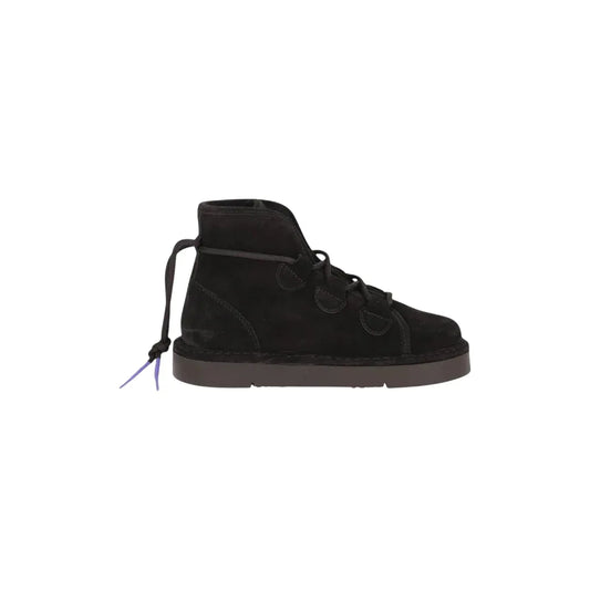 Panchic Ankle boot suede faux fur lining