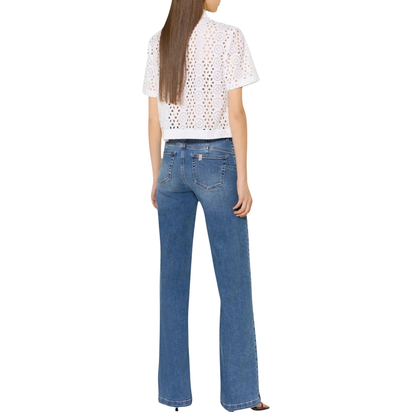 Liu jo jeans bottom up good flare high waist